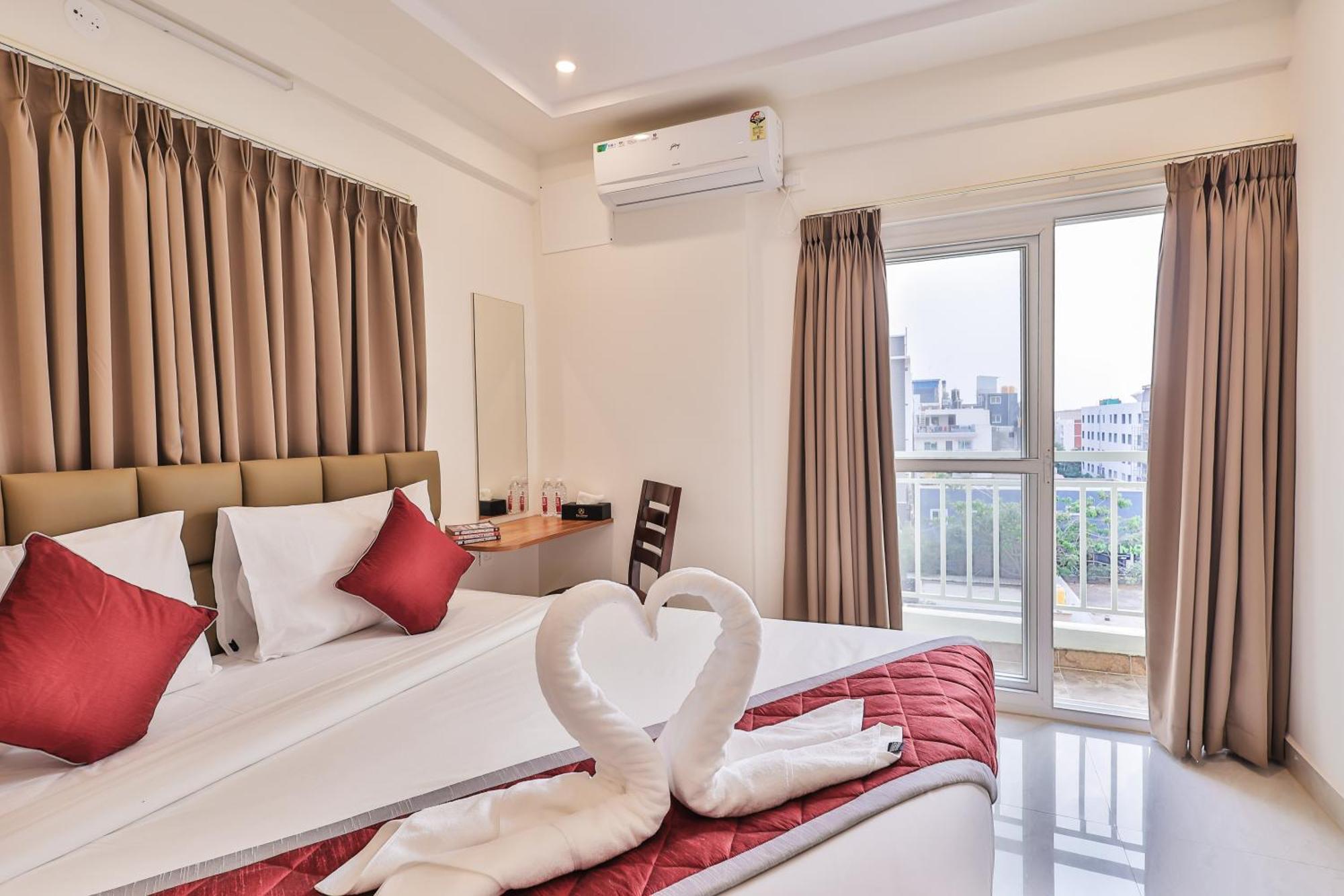 The Auberge Boutique Hotel - Manyata Tech Park Bangalore Bagian luar foto